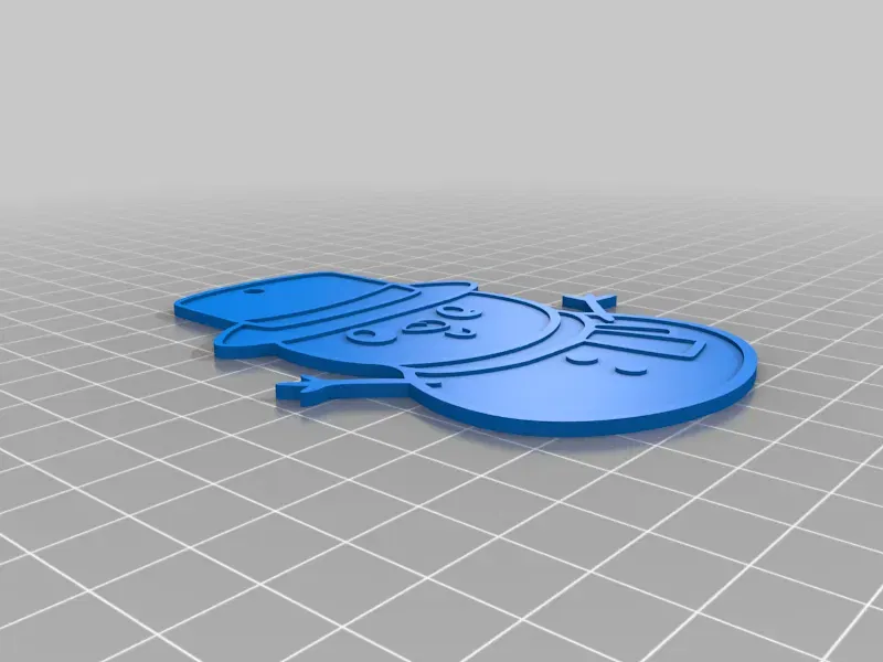 Móc treo trang trí người tuyết - Image 2