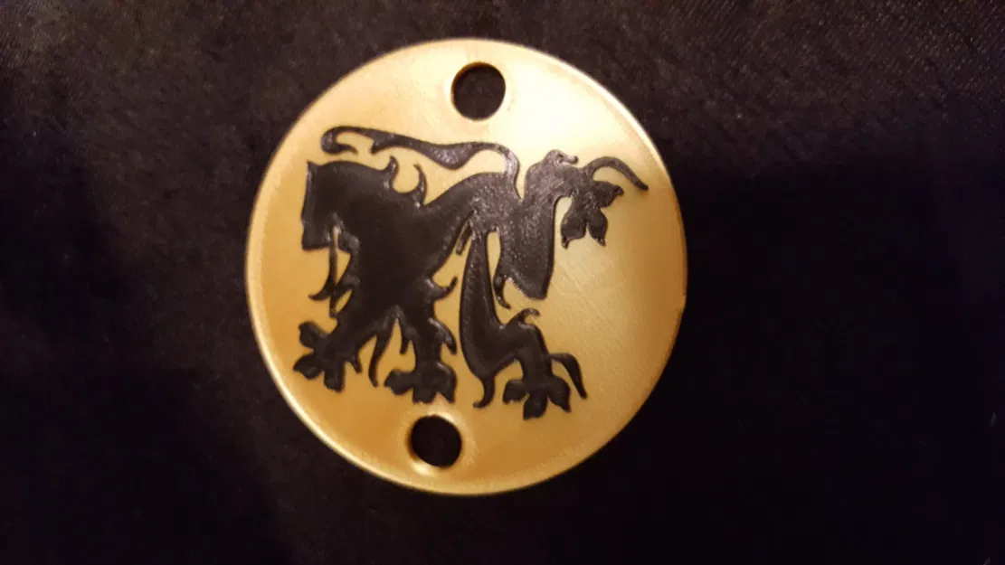 Huy hiệu Sư tử Flemish / Vlaamse Leeuw - Image 1