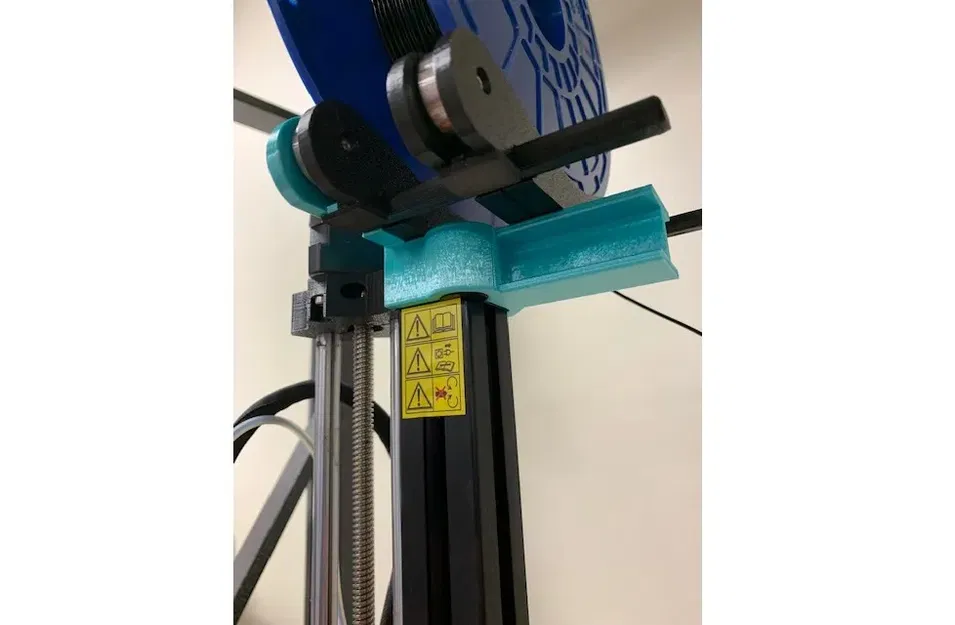 Giá Đỡ Cuộn Dây Cho Prusa Mini - Gắn Trên Trục Z - Image 3