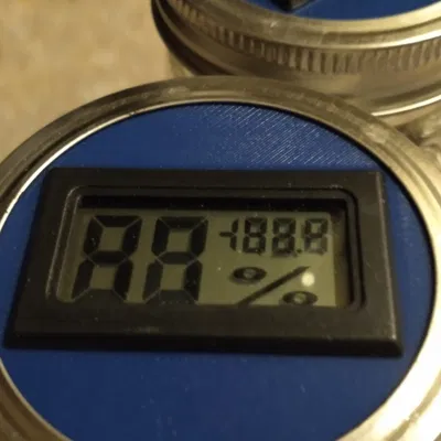 Máy Đo Độ Ẩm - Phiên Bản Hũ Mason Jar