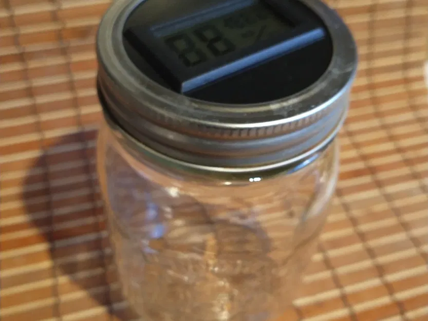 Máy Đo Độ Ẩm - Phiên Bản Hũ Mason Jar - Image 2