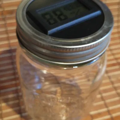 Máy Đo Độ Ẩm - Phiên Bản Hũ Mason Jar