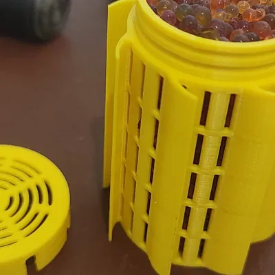 Hộp đựng lõi cuộn chỉ silica (50x68mm - Tiếp xúc không khí nhiều hơn)