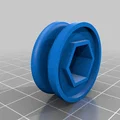 Pullstart Housing & Spool for 1/10 nitro rc engines - Thumbnail 2