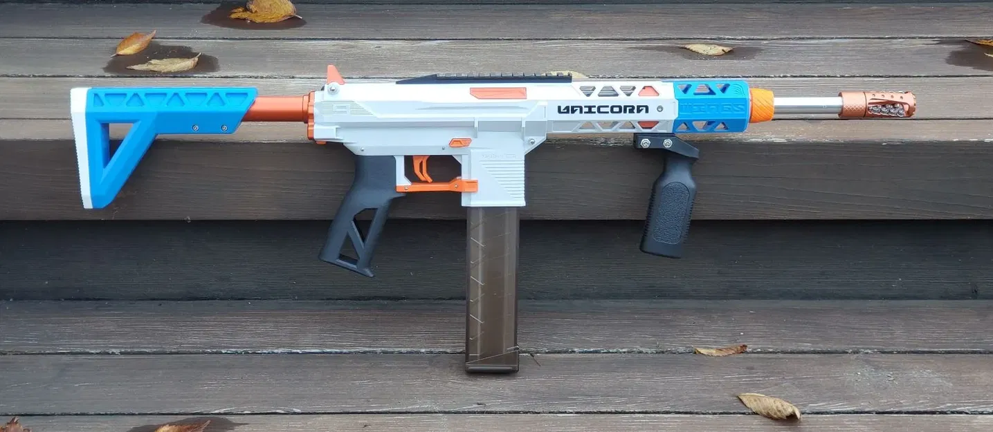 Báng Súng Unicorn - Kẹp Chia Cho Bộ Nâng Cấp Lò Xo Dài - Image 2