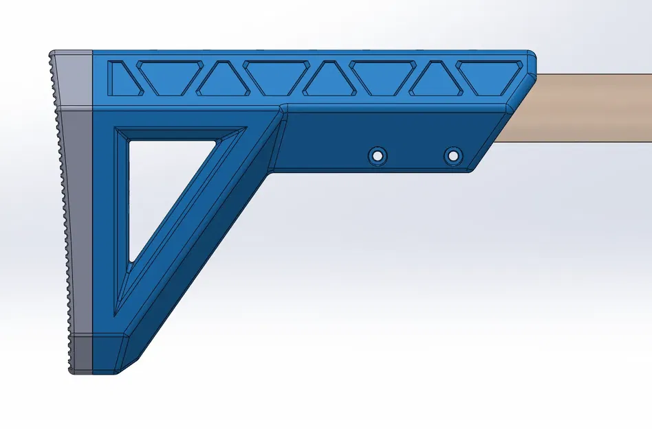 Báng Súng Unicorn - Kẹp Chia Cho Bộ Nâng Cấp Lò Xo Dài - Image 3