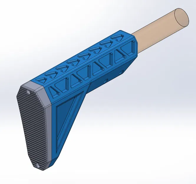 Báng Súng Unicorn - Kẹp Chia Cho Bộ Nâng Cấp Lò Xo Dài - Image 4