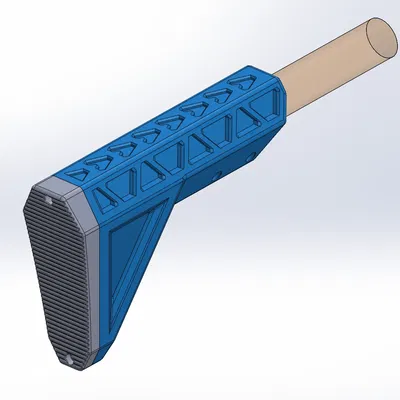 Báng Súng Unicorn - Kẹp Chia Cho Bộ Nâng Cấp Lò Xo Dài