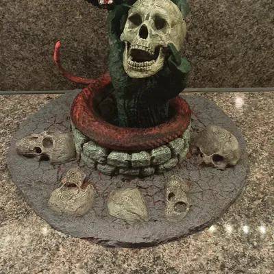 Mô hình Đầu Lâu Trong Tay