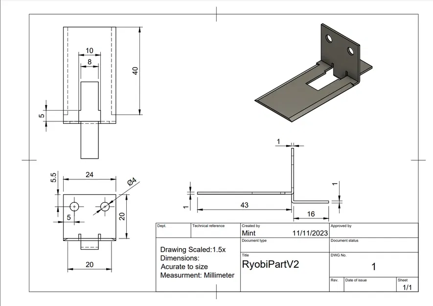 Bộ phận thay thế cho Máy cắt cỏ Ryobi (RY15523A) - Image 3