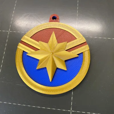 Móc Khóa Captain Marvel