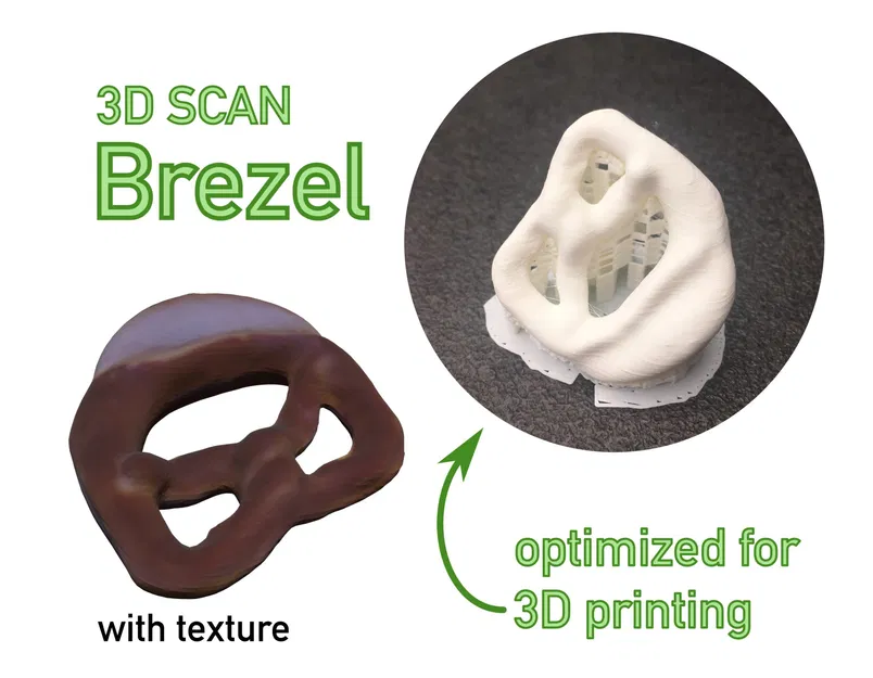 Mô Hình Bánh Mì Vòng Kiểu Schwäbische Brezel - Image 1