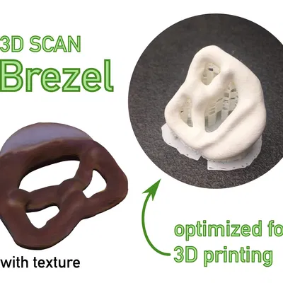 Mô Hình Bánh Mì Vòng Kiểu Schwäbische Brezel