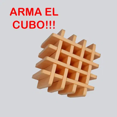 ARMA EL CUBO - Ghép Khối Lập Phương Từ 8 Mảnh