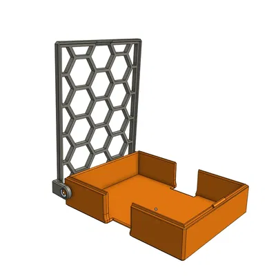 Hộp Cứng In 3D Cho Bài Poker - Có Nắp Gập