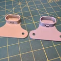 Thanh & Ngàm Treo Tủ Quần Áo Ikea Hình Oval - Thumbnail 1