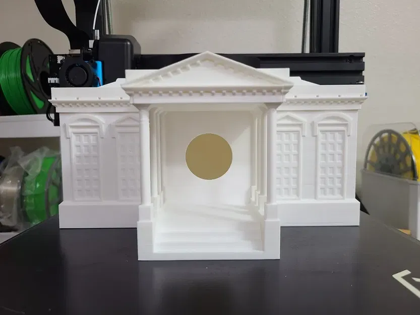 Mô hình Nhà Trắng cho chim ăn - Image 1