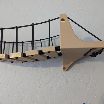 Cầu và bậc thang treo tường cho mèo