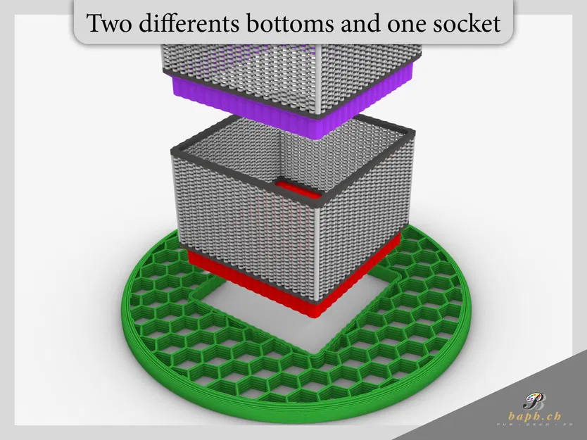 Hộp Vải Woolbox2 - Hộp Đựng Tổ Ong Đa Năng - Image 3