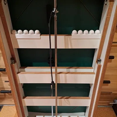 Giá Đựng 5 Banh Foosball/Kicker 28mm (Vừa Chân Ullrich Compact)