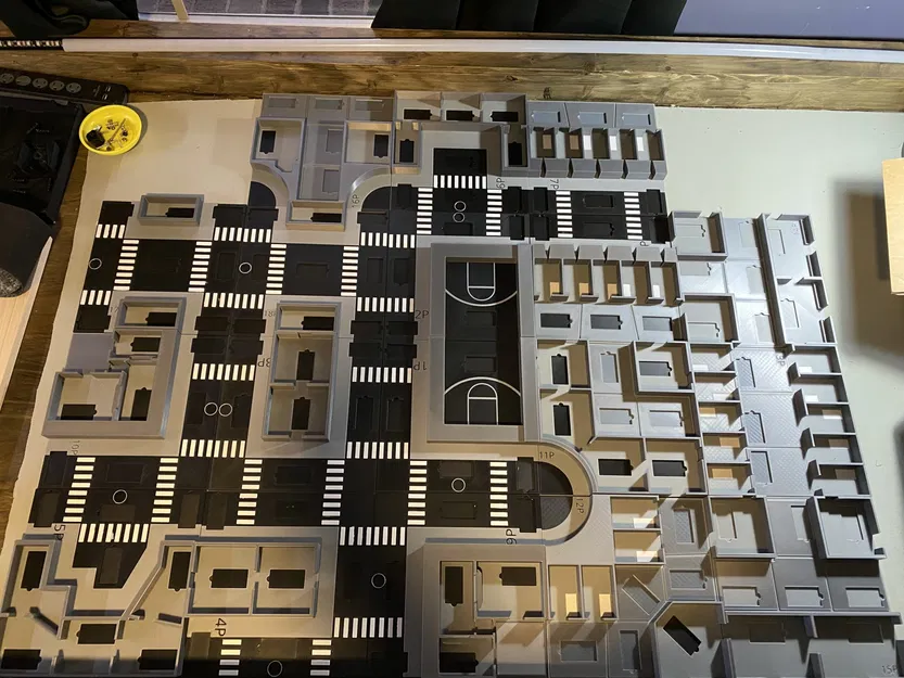 Gạch Zombicide Prison Outbreak 3D - Image 1