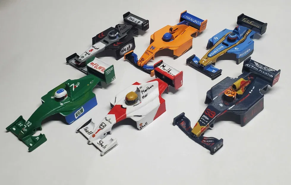 Vỏ Xe F1 RC Cho Pocket Racers - Image 1