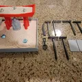 Two layer Zen Garden with Torii Gate Garden with tools - Thumbnail 1