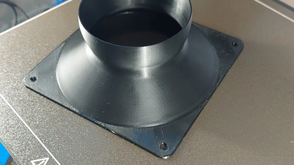 Bộ chuyển đổi ống nối 2.5in cho quạt PC 120mm - Image 1