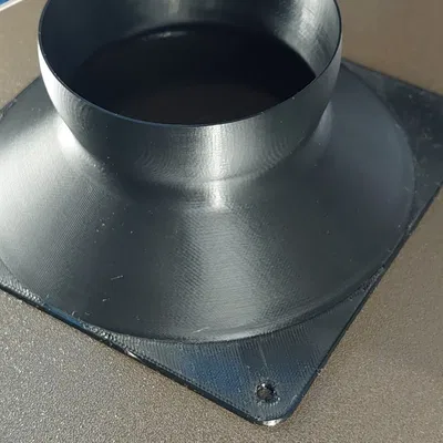 Bộ chuyển đổi ống nối 2.5in cho quạt PC 120mm