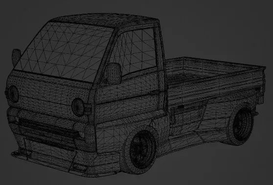 Suzuki mini pickup truck [thân rộng] - Image 4