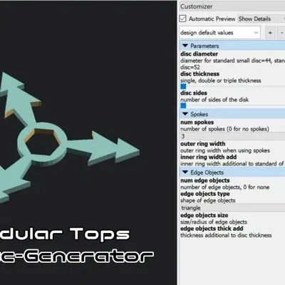 Modular Tops Disc Generator