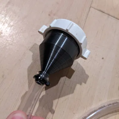 Ống PVC 1.5" sang ống mềm OD 1/2"