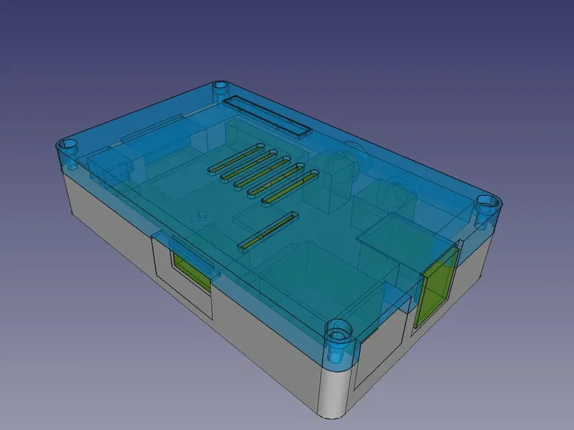 Vỏ Case Cho Raspberry Pi Model B - Image 8