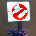 Ghostbusters Sign Tree Topper - Thumbnail 1