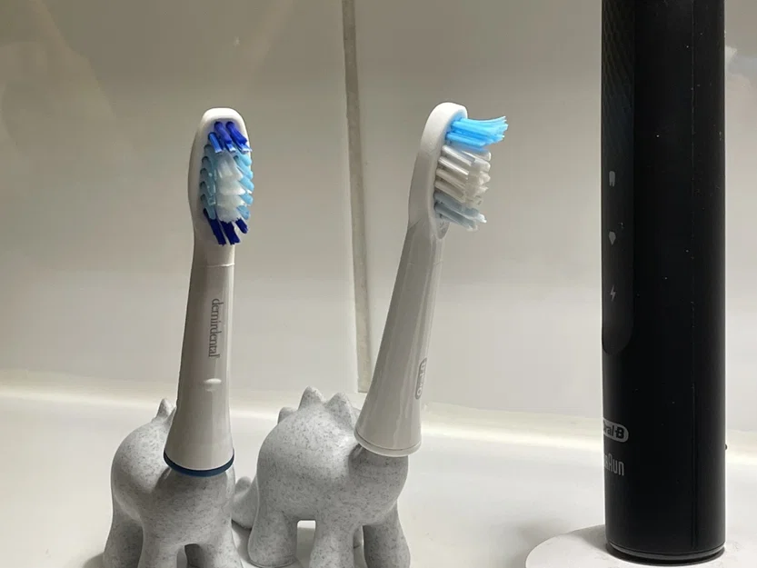 Chân Đựng Đầu Bàn Chải Hình Khủng Long Dễ Thương - Image 2