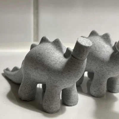 Chân Đựng Đầu Bàn Chải Hình Khủng Long Dễ Thương