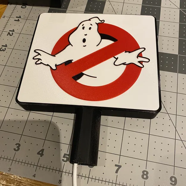 Ghostbusters Sign Tree Topper - Image 3