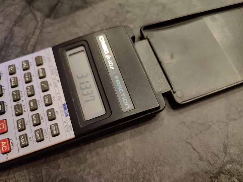 Casio FX-82 calculator hinge - Image 2