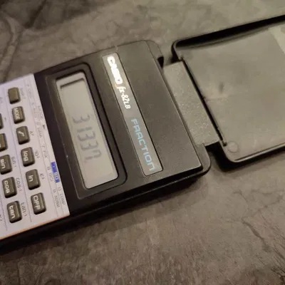 Casio FX-82 calculator hinge