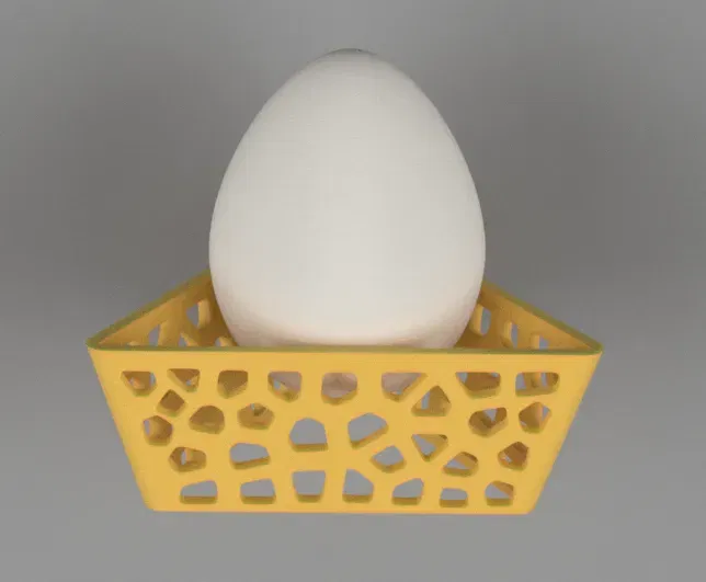 Cốc Đựng Trứng Voronoi "Eggcellent" - Image 1