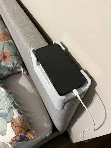 Kệ điện thoại cho chỗ dựa giường rộng 60mm - Image 1