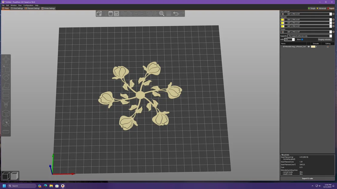 Mandala flowers - Image 7