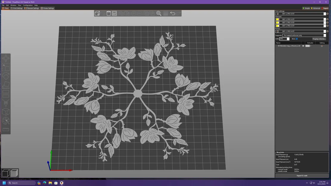 Mandala flowers - Image 12