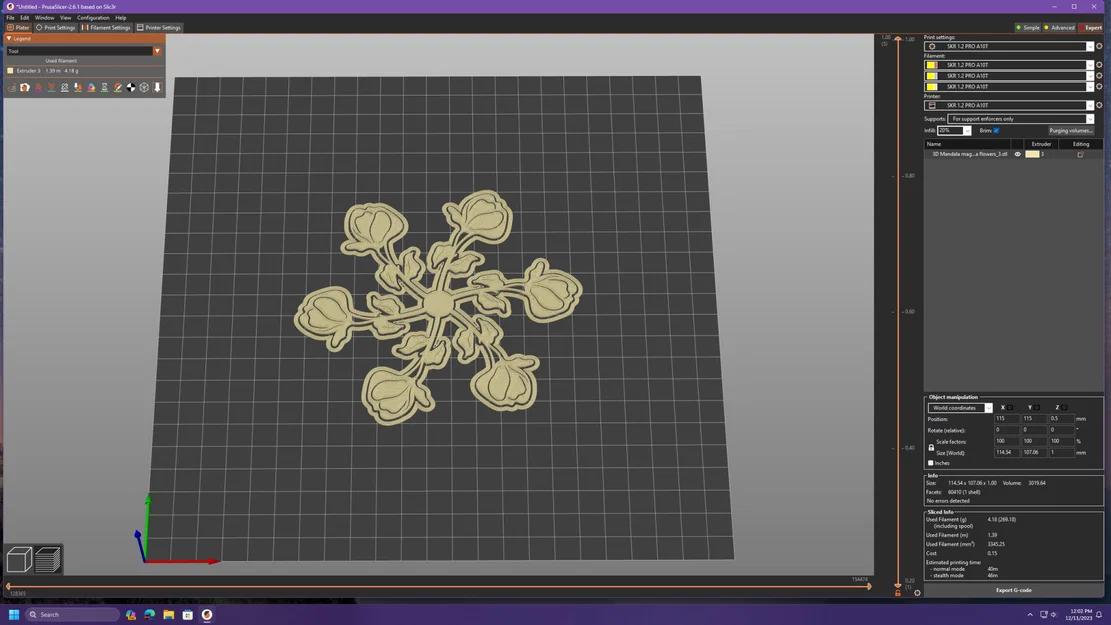 Mandala flowers - Image 13