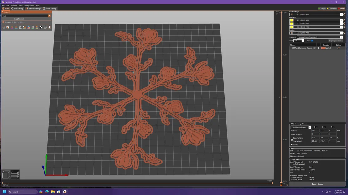 Mandala flowers - Image 14