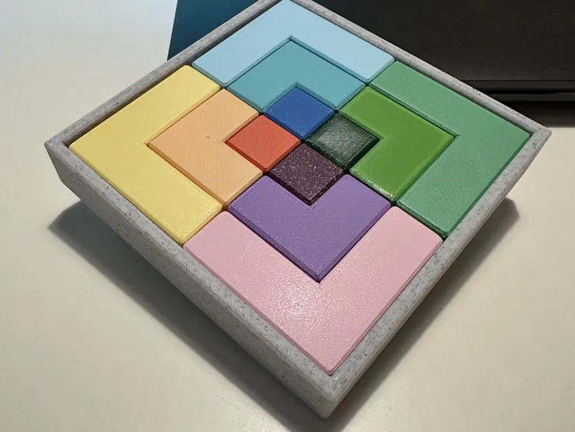 montessori geometric place game - Image 1