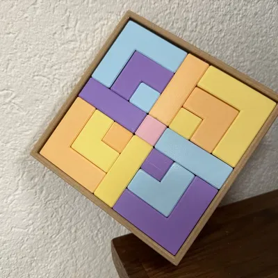 montessori geometric place game