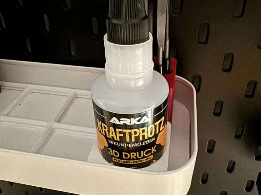 Hộp Giữ Gridfinity Cho Keo Siêu Dính Kraftprotz - Image 1