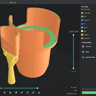 Chỗ Cắm Ly/Cốc Trên Xe kiêm Chỗ Để Fire TV