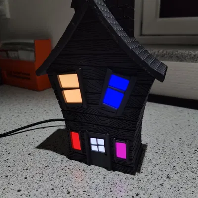 Addressable led mod for Tea Light Haunted House